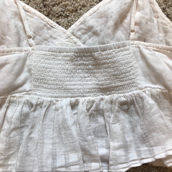 White Crop Top - Picture 5 of 5